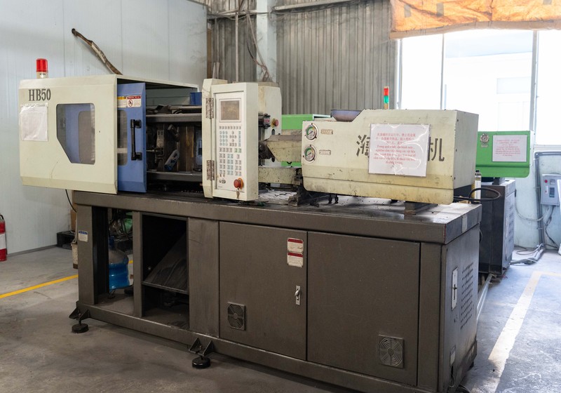 Máy ép phun tạo mẫu thử nghiệm cơ tính HB50